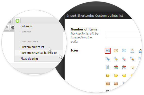 shortcodes-lists